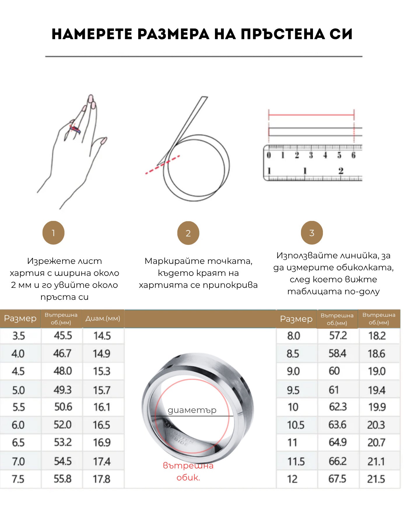 Пръстен от неръждаема стомана "Silver Ring"