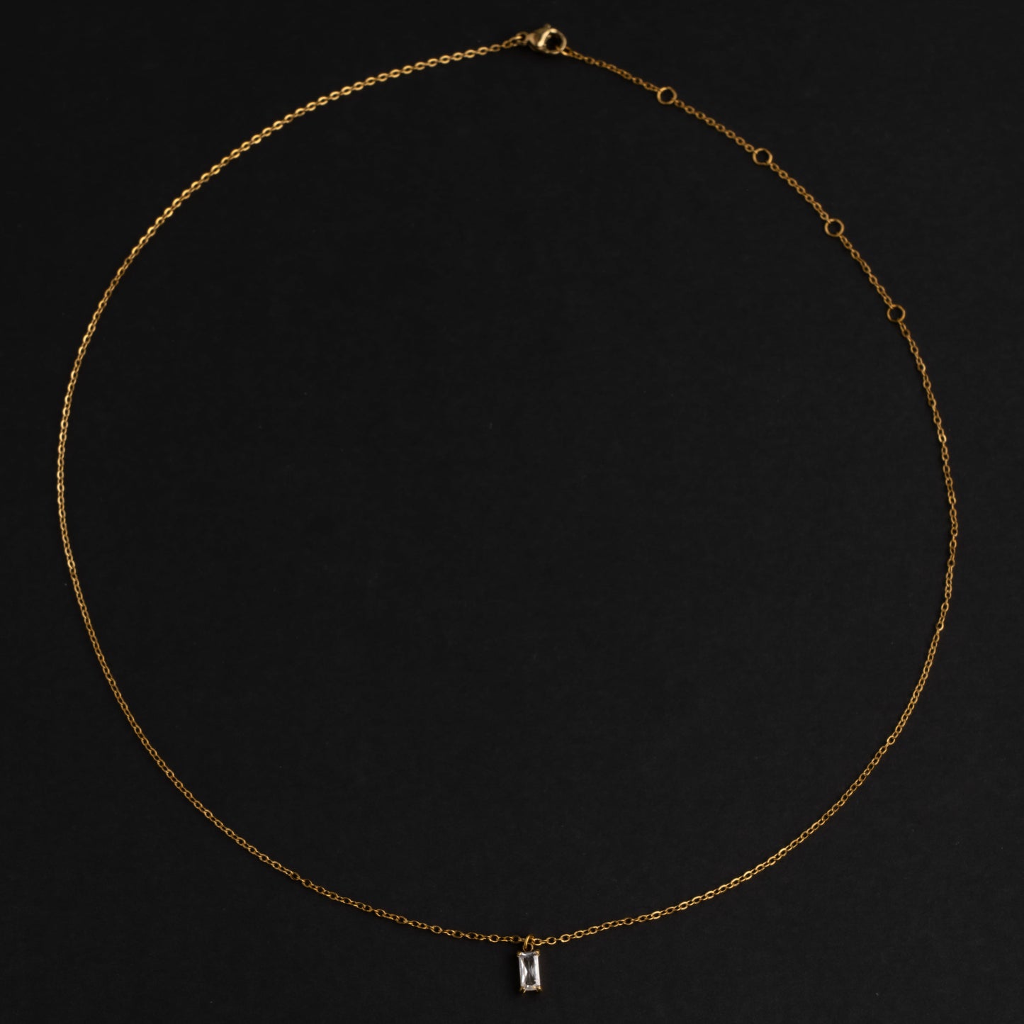 Колие "Luna Drop Gold"