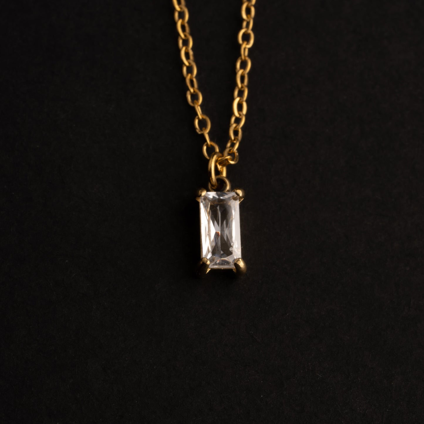 Колие "Luna Drop Gold"