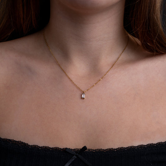 Колие "Luna Drop Gold"