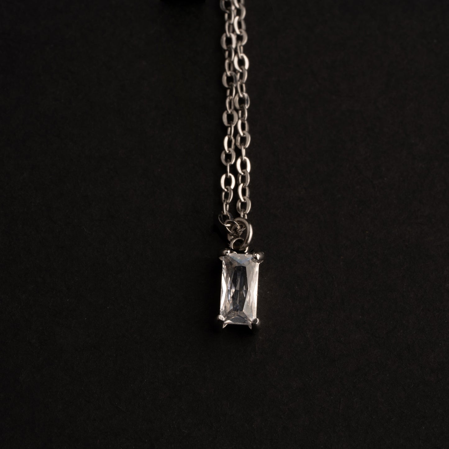 Колие "Luna Drop Silver"